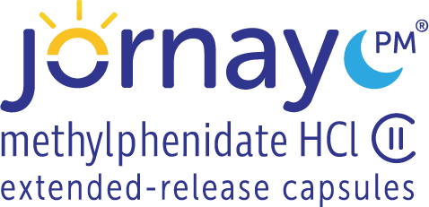 Jornay Logo methylphenidate extended-release capsules